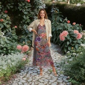 STAUD Striped button down shirt